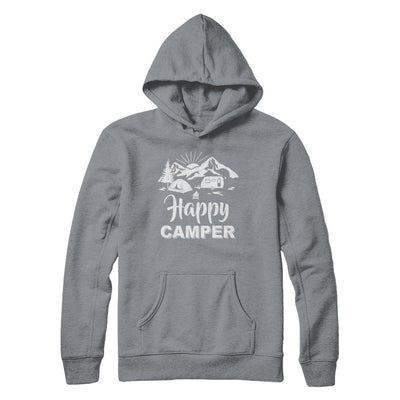 Happy Trailer Camper Grandpa Papa Grandma Camping T-Shirt & Hoodie | Teecentury.com