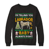I Am Not A Labrador My Mom Said I'm A Baby T-Shirt & Sweatshirt | Teecentury.com