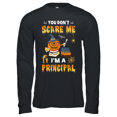 You Don't Scare Me I'm A Principal Halloween Costume T-Shirt & Hoodie | Teecentury.com