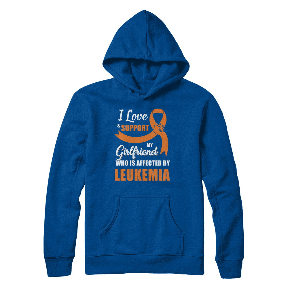 Leukemia Awareness Support Orange Girlfriend Boyfriend T-Shirt & Hoodie | Teecentury.com