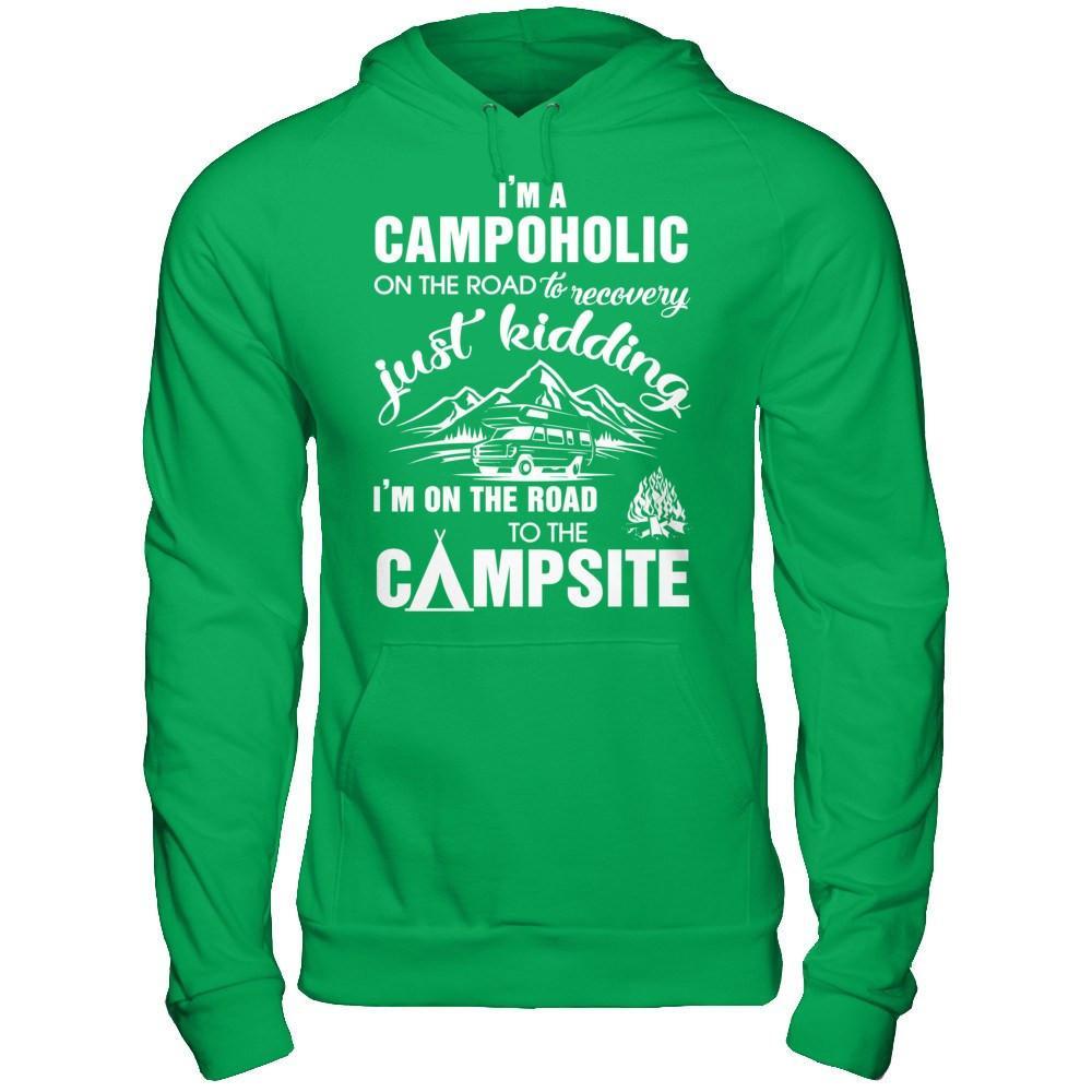 I'm A Campoholic On The Road To Recovery T-Shirt & Hoodie | Teecentury.com