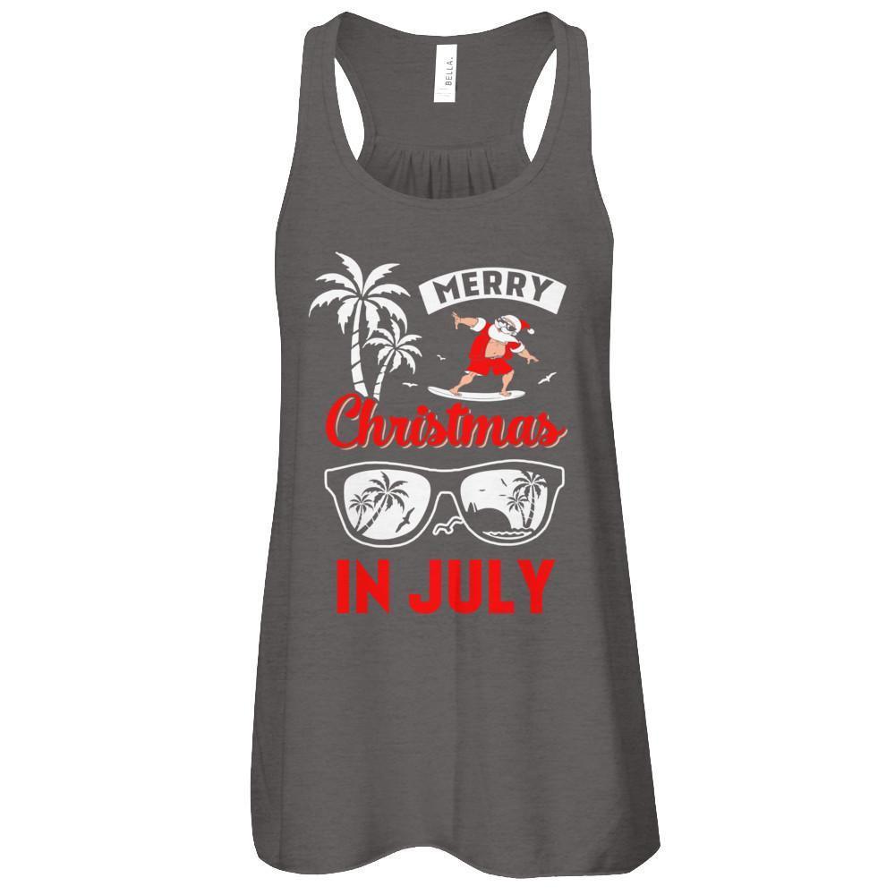 Merry Christmas In July T-Shirt & Tank Top | Teecentury.com