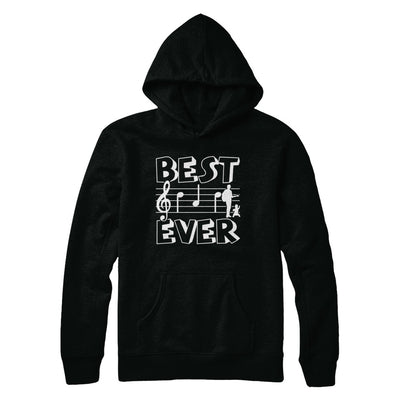 Best Dad Ever Music Piano Guitar Singer T-Shirt & Hoodie | Teecentury.com