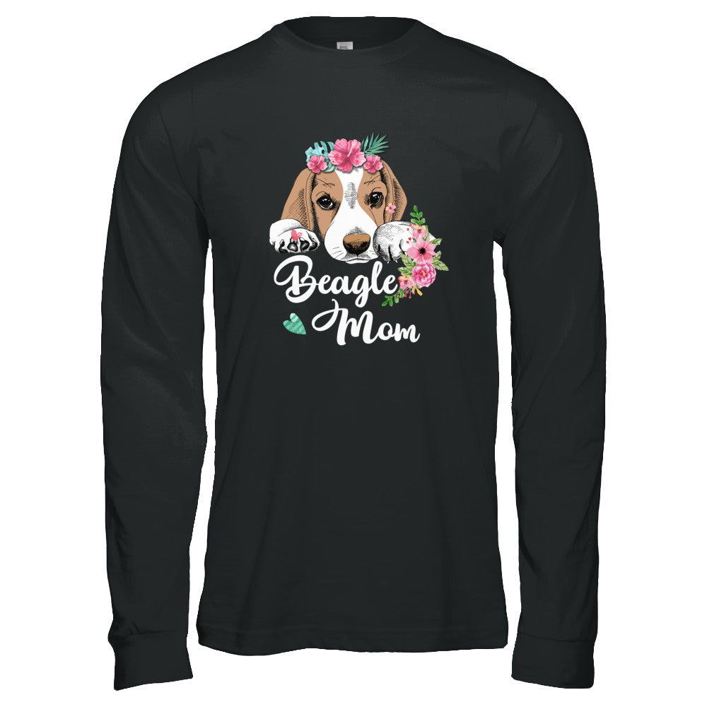 Beagle Mom Funny Dog Mom Gift Idea T-Shirt & Tank Top | Teecentury.com