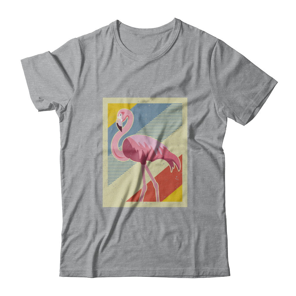 Distressed Vintage Flamingo Style T-Shirt & Hoodie | Teecentury.com