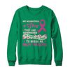 My Scars Tell A Story Breast Cancer Awareness T-Shirt & Sweatshirt | Teecentury.com