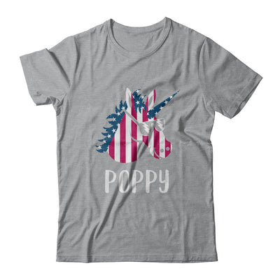 Patriotic Poppy Unicorn Americorn 4Th Of July T-Shirt & Hoodie | Teecentury.com