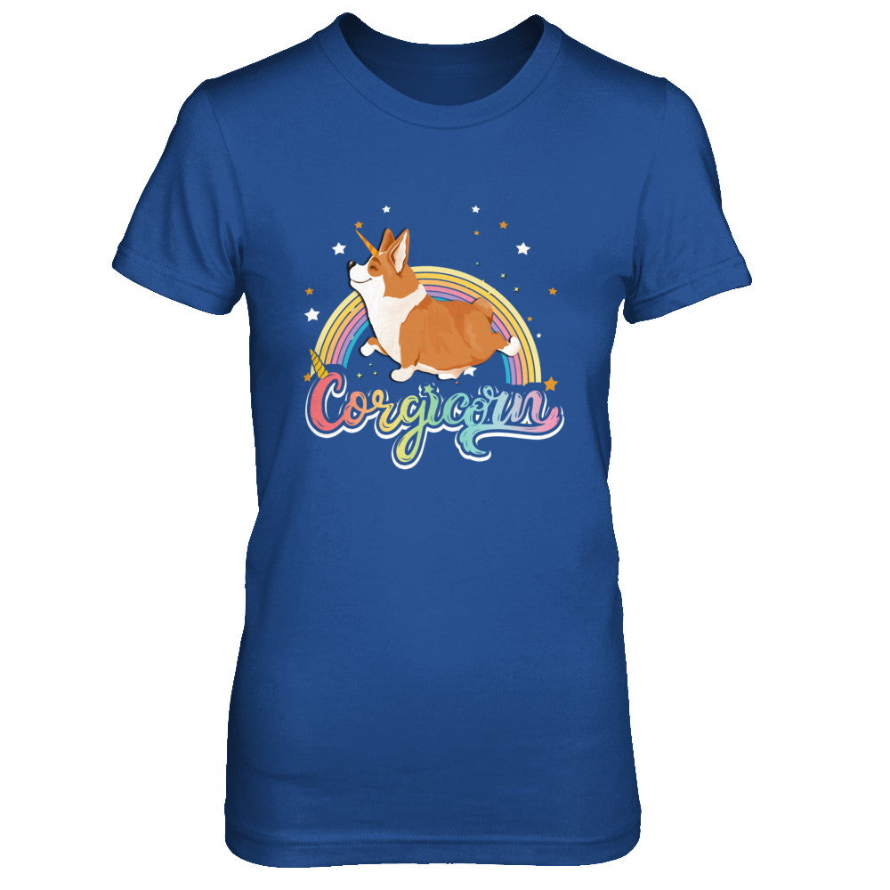 Corgicorn Corgi Unicorn Kids Space Galaxy Rainbow T-Shirt & Hoodie | Teecentury.com