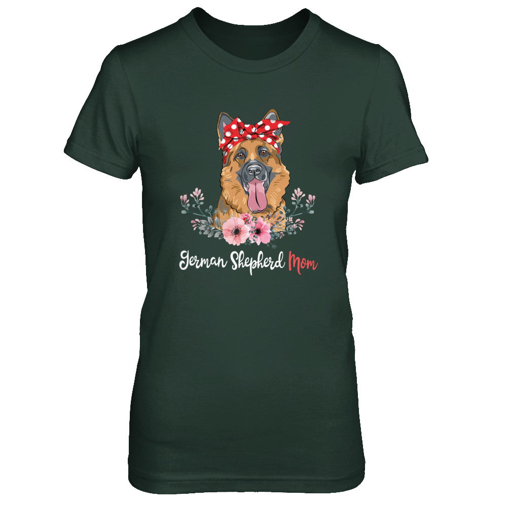 German Shepherd Mom Gift For Women Dog Lover T-Shirt & Hoodie | Teecentury.com
