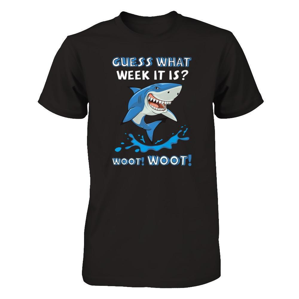 Guess What Week It Is Shark T-Shirt & Tank Top | Teecentury.com