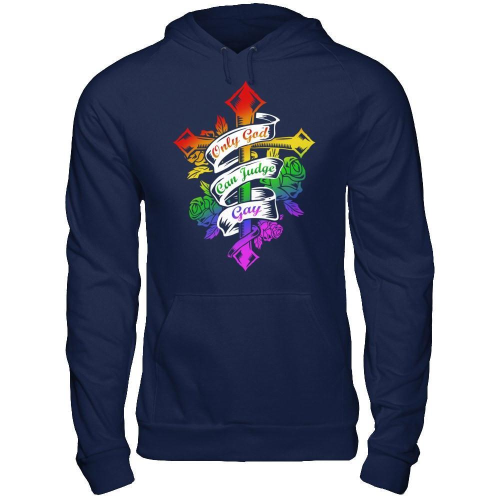 Only God Can Judge Gay T-Shirt & Hoodie | Teecentury.com