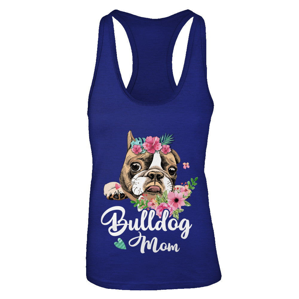 Bulldog Mom Funny Dog Mom Gift Idea T-Shirt & Tank Top | Teecentury.com
