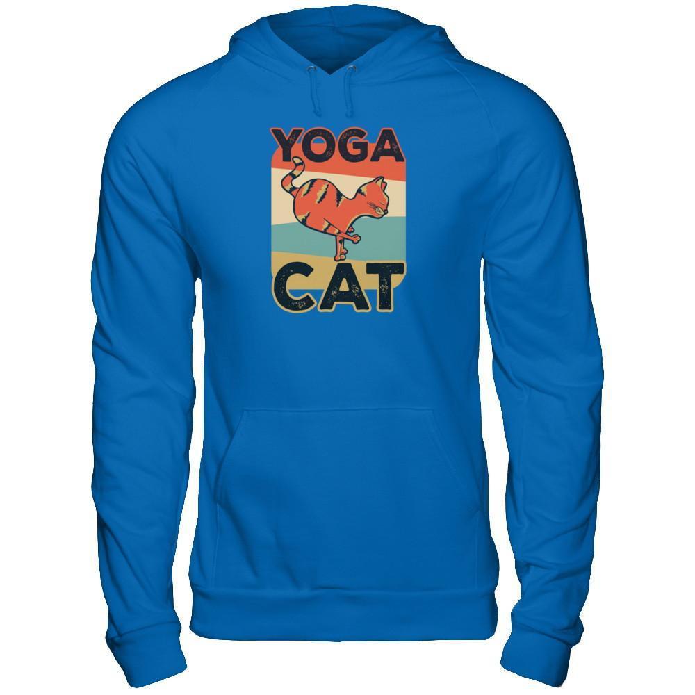Classic Vintage Retro Yoga Cat Funny T-Shirt & Tank Top | Teecentury.com