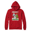 Cute Poodle Claus Merry Christmas Ugly Sweater T-Shirt & Sweatshirt | Teecentury.com