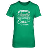 I'm A Loving Auntie Who Happens To Cuss A Lot T-Shirt & Tank Top | Teecentury.com
