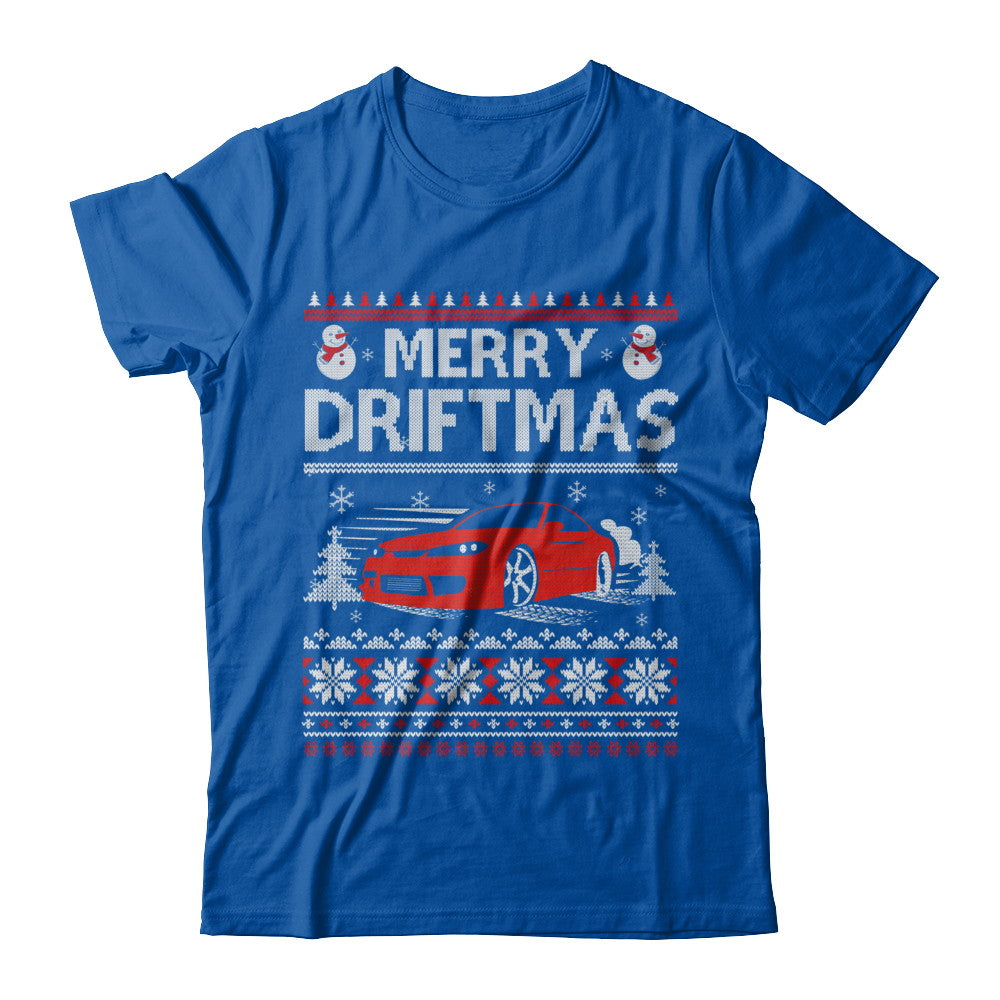 Merry Drifting Car Enthusiasts Sweater T-Shirt & Sweatshirt | Teecentury.com