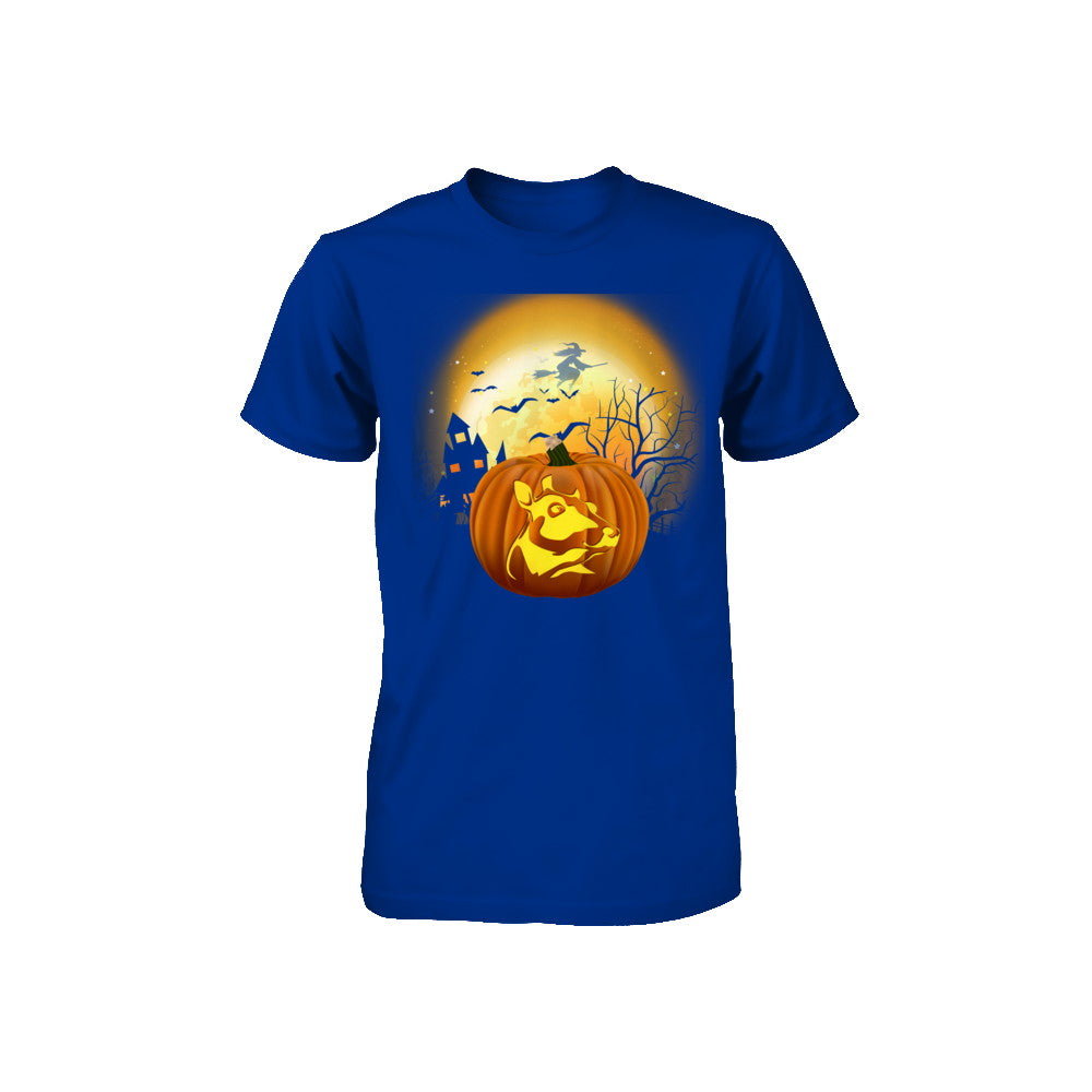 Pumpkin Cow Halloween Human Costume Youth Youth Shirt | Teecentury.com
