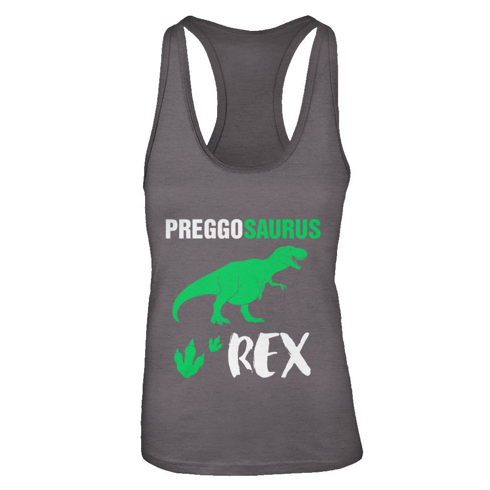 Preggosaurus Rex Pregnancy Mom Dinosaur Gift T-Shirt & Tank Top | Teecentury.com