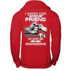 I Asked God For A Best Friend He Sent Me My Grandsons T-Shirt & Hoodie | Teecentury.com