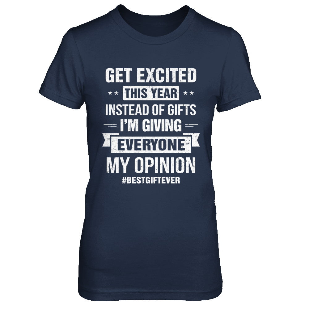 Get Excited This Year Instead Of Gifts Christmas T-Shirt & Hoodie | Teecentury.com