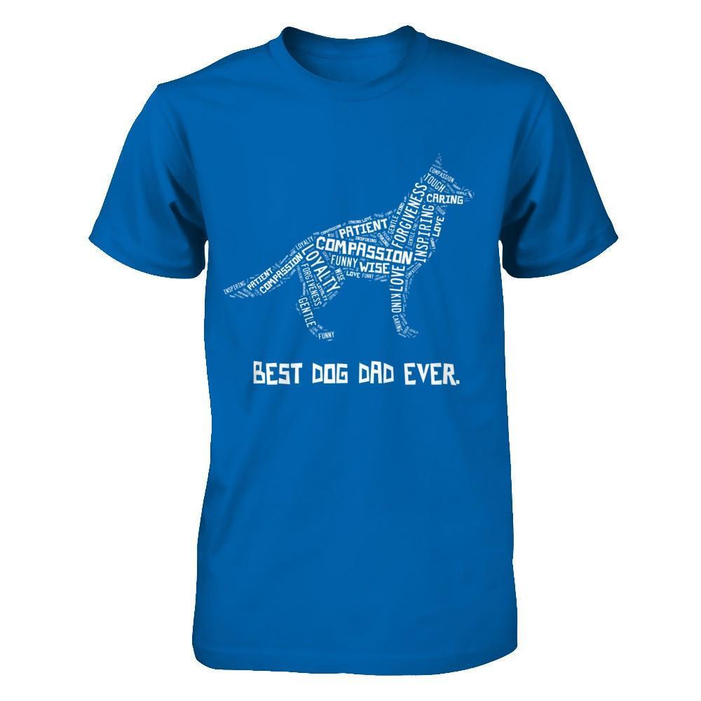Best Dog Dad Ever German Shepherd Lovers T-Shirt & Hoodie | Teecentury.com