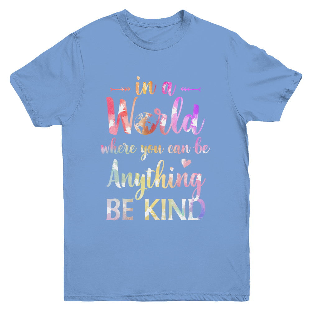 Autism In A World Where You Can Be Anything Be Kind Youth Youth Shirt | Teecentury.com