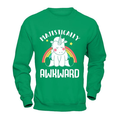 Unicorn Majestically Awkward T-Shirt & Hoodie | Teecentury.com