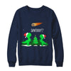 Funny Christmas Dinosaur Gift Cool Dinosaurs Lovers T-Shirt & Sweatshirt | Teecentury.com