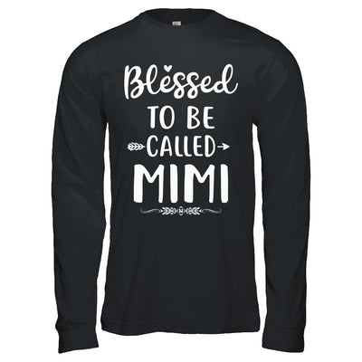 Funny Grandma Blessed To Be Called Mimi T-Shirt & Hoodie | Teecentury.com