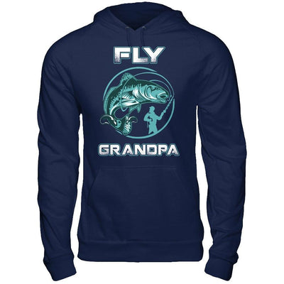 Fly Fishing Grandpa T-Shirt & Hoodie | Teecentury.com