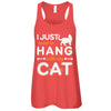 I Just Want To Hang With My Cat T-Shirt & Tank Top | Teecentury.com