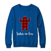 Red Sister-In-Law Bear Buffalo Plaid Family Christmas Pajamas T-Shirt & Sweatshirt | Teecentury.com