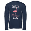 Crazy Flamingo Lady Mom Aunt Auntie Flamingo T-Shirt & Hoodie | Teecentury.com