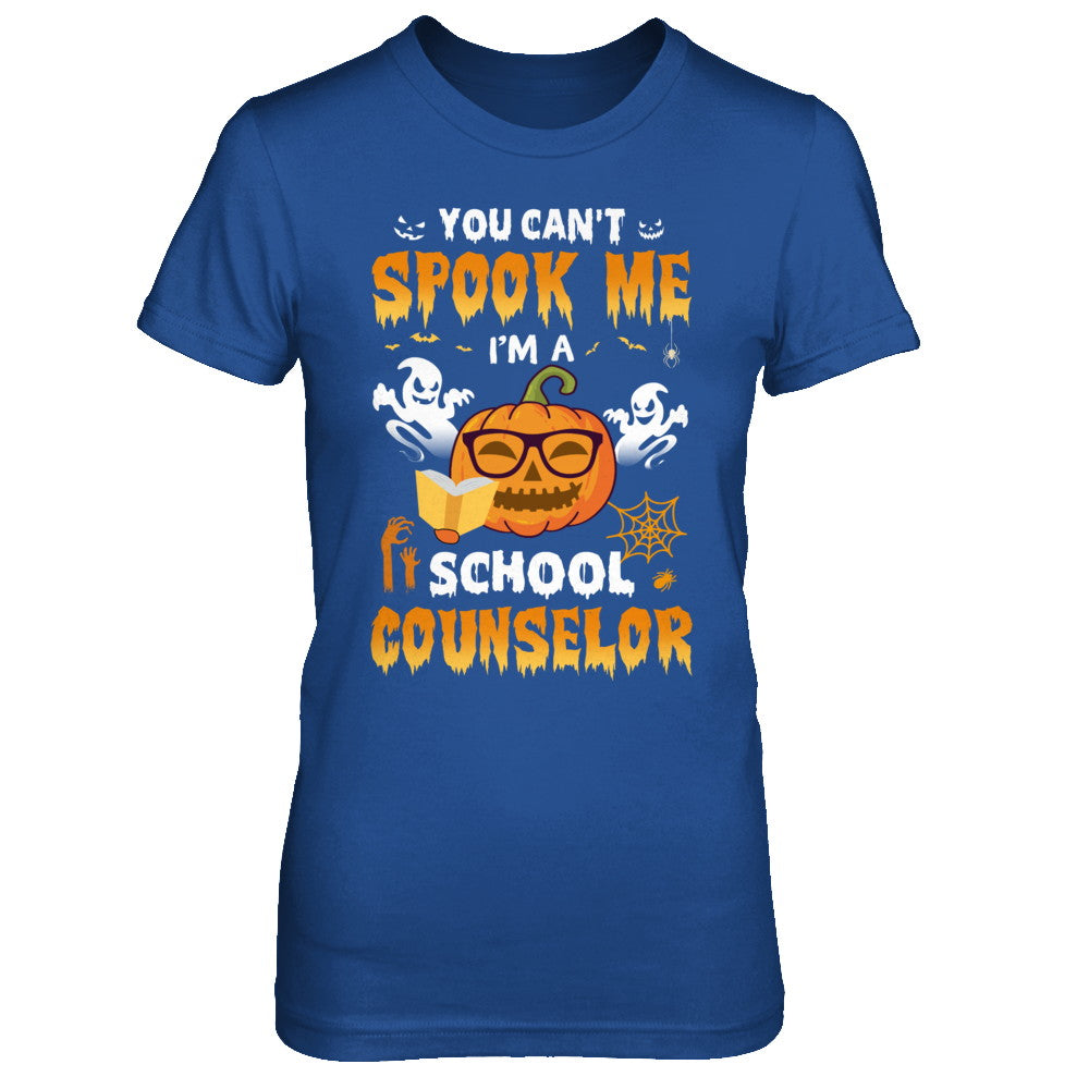 Can't Spook Me School Counselor Halloween Costume T-Shirt & Hoodie | Teecentury.com