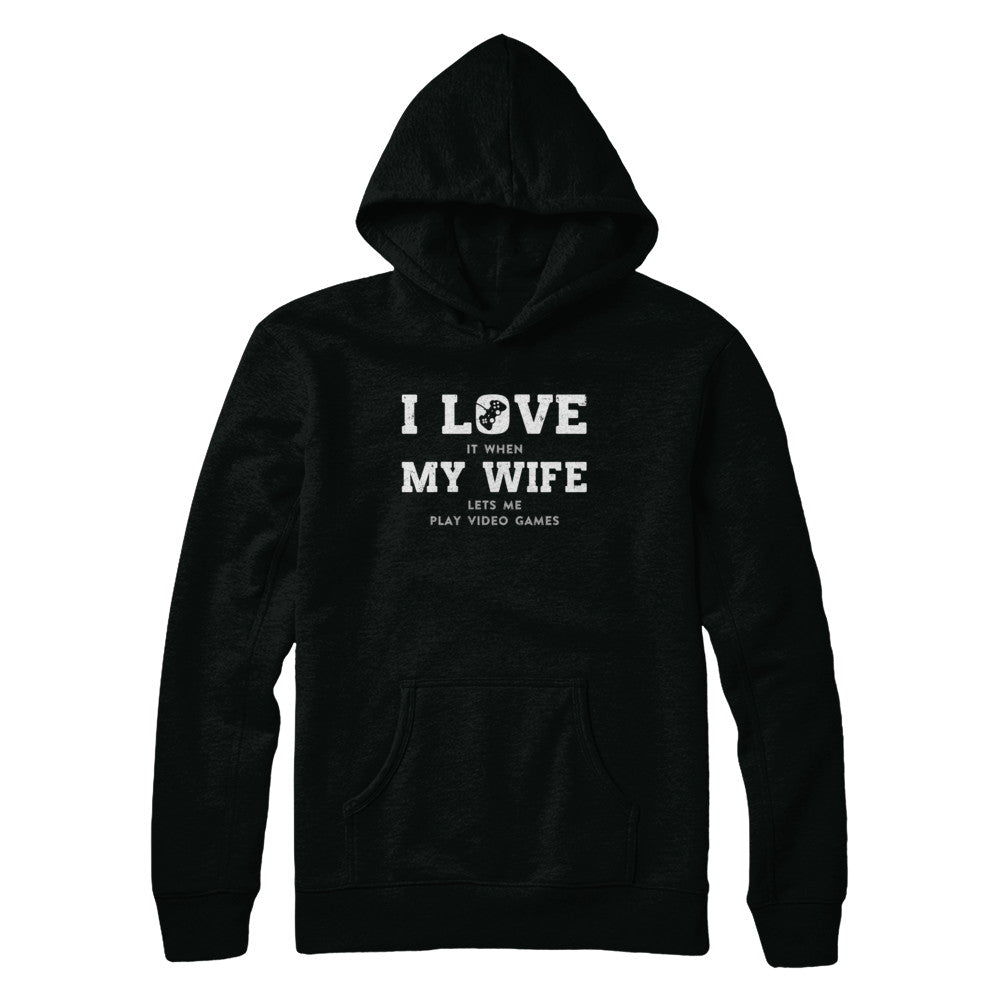 Funny Father's Day Gift From Wife Video Game Dad T-Shirt & Hoodie | Teecentury.com