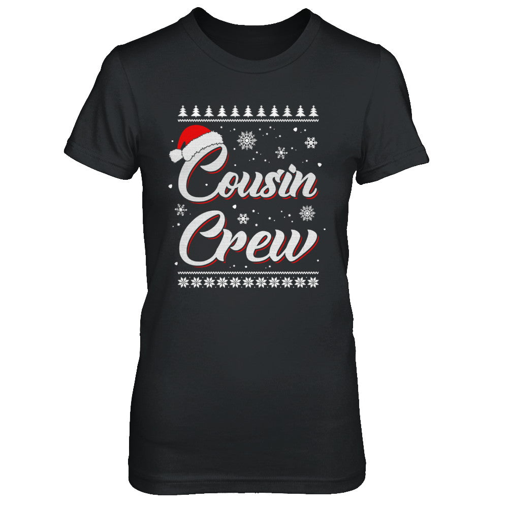 Matching Family Christmas Cousin Crew Ugly Sweater T-Shirt & Hoodie | Teecentury.com