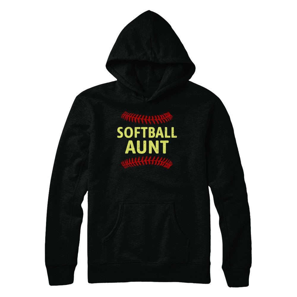 Softball Aunt T-Shirt & Hoodie | Teecentury.com