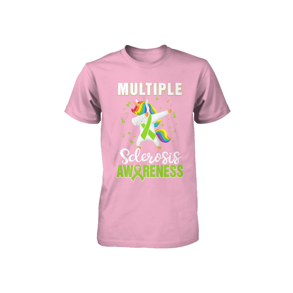 Inspirational Multiple Sclerosis Awareness Unicorn Support Youth Youth Shirt | Teecentury.com