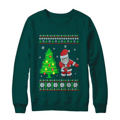 Floss Dance Flossing Santa Christmas Ugly Sweater T-Shirt & Sweatshirt | Teecentury.com