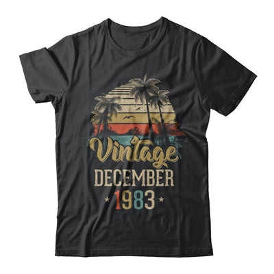 Retro Classic Vintage December 1983 39th Birthday Gift T-Shirt & Hoodie | Teecentury.com