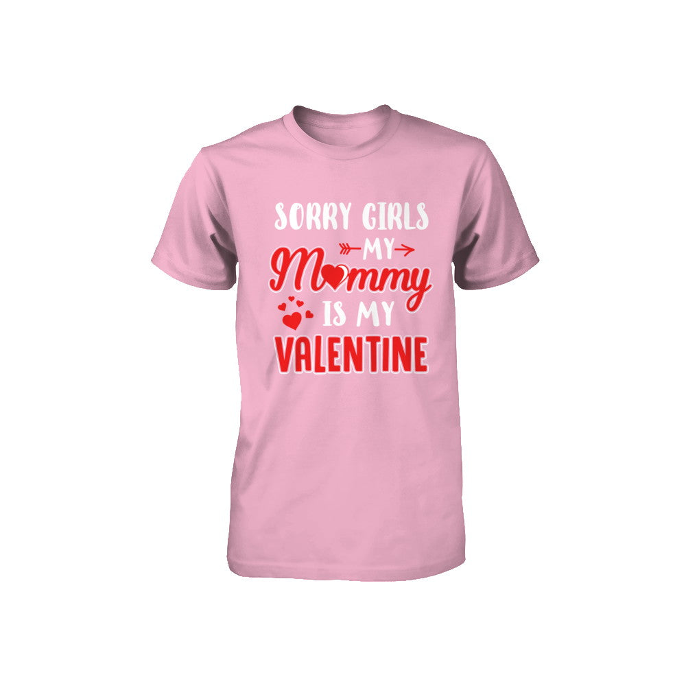 Funny Valentines Day Toddler Boy Mommy Is My Valentine Youth Youth Shirt | Teecentury.com