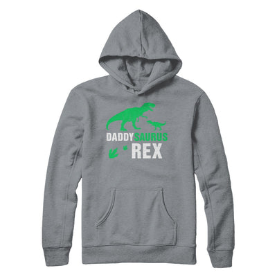 Funny Fathers Day Gift Daddysaurus Dinosaur Rex T-Shirt & Hoodie | Teecentury.com