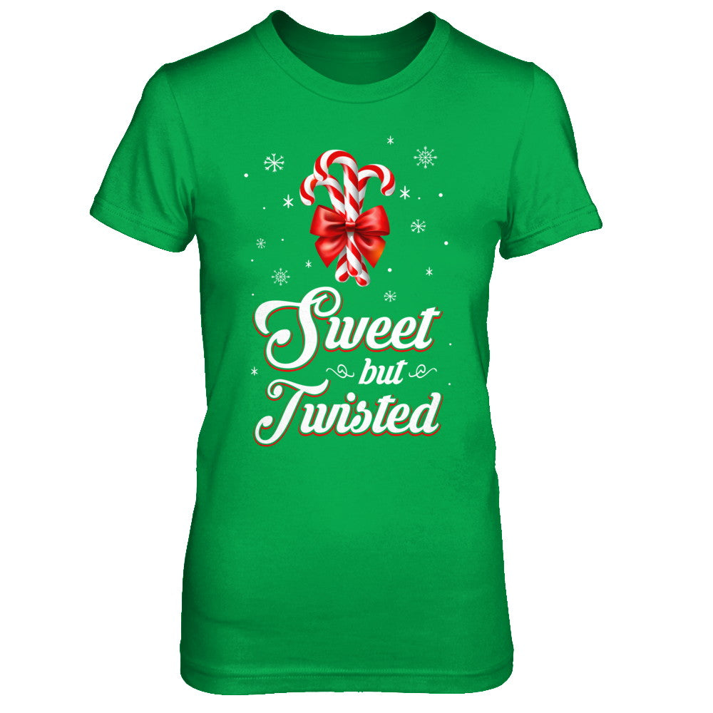 Sweet But Twisted Funny Candy Christmas Gifts T-Shirt & Sweatshirt | Teecentury.com
