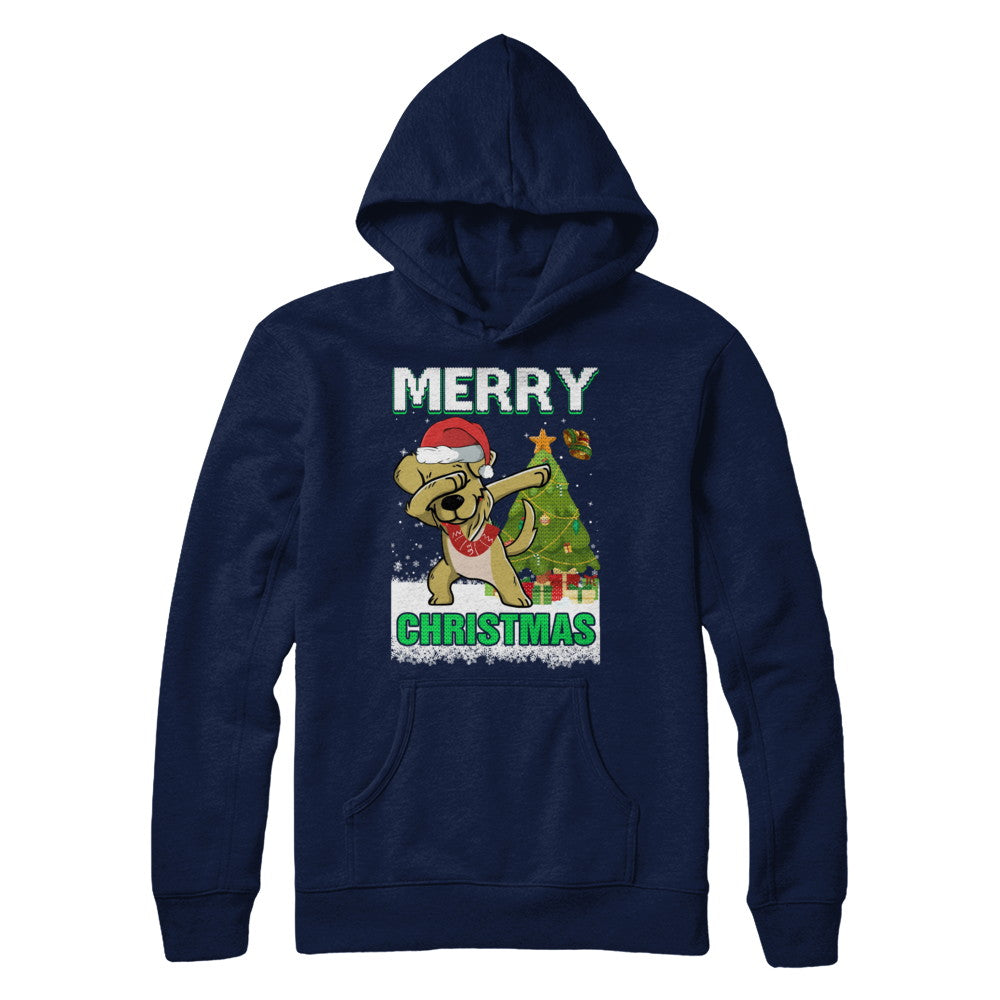 Cute Golden Retriever Claus Merry Christmas Ugly Sweater T-Shirt & Sweatshirt | Teecentury.com