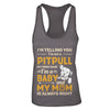 Pit bull I'm Telling You I'm Not A Pit bull My Mom Said T-Shirt & Tank Top | Teecentury.com