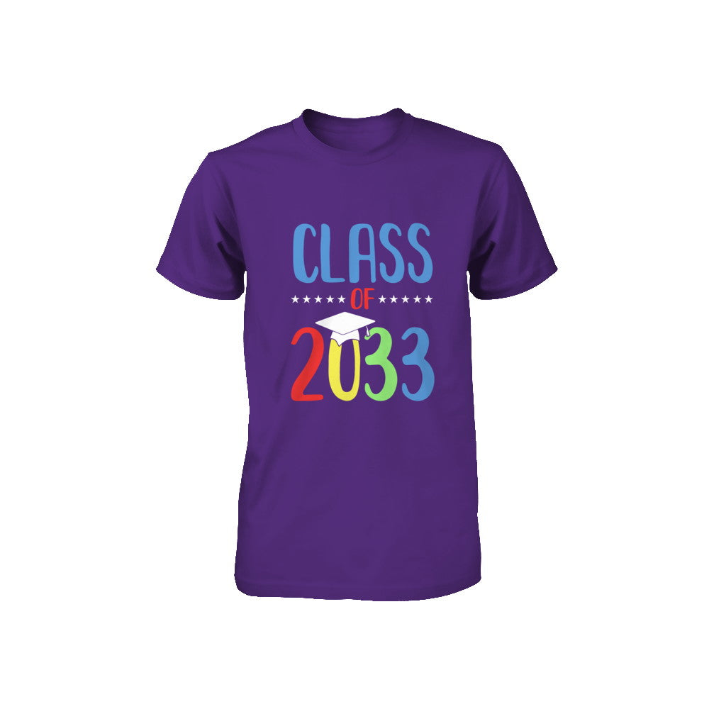 Grow With Me First Day Of School Class Of 2033 Youth Youth Shirt | Teecentury.com