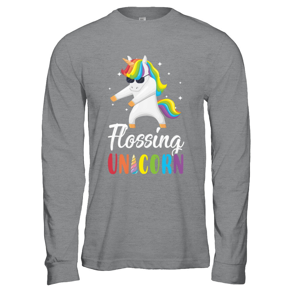 Floss Dance Flossing Unicorn T-Shirt & Hoodie | Teecentury.com