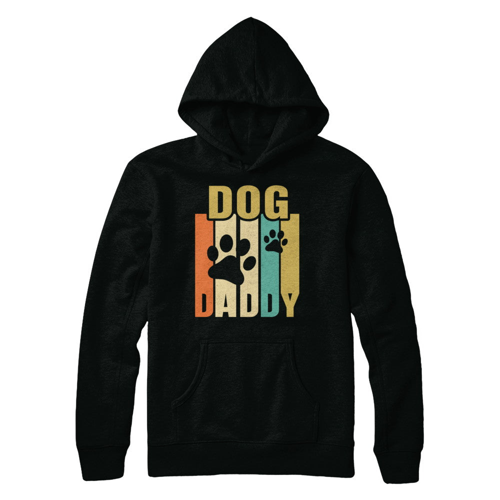 Retro Vintage Daddy Dog Father's Day Gift T-Shirt & Hoodie | Teecentury.com