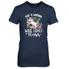 Just A Woman Who Loves Horses T-Shirt & Tank Top | Teecentury.com