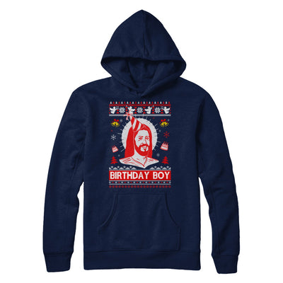 Jesus Birthday Boy Ugly Christmas Sweater T-Shirt & Sweatshirt | Teecentury.com